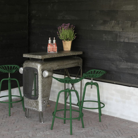 Chaise de tracteur de bar de jardin - Couleur au choix