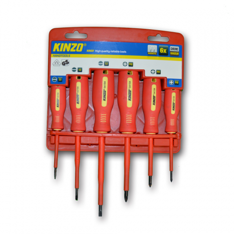 Kinzo KINZO 6 Tournevis et Porte tournevis