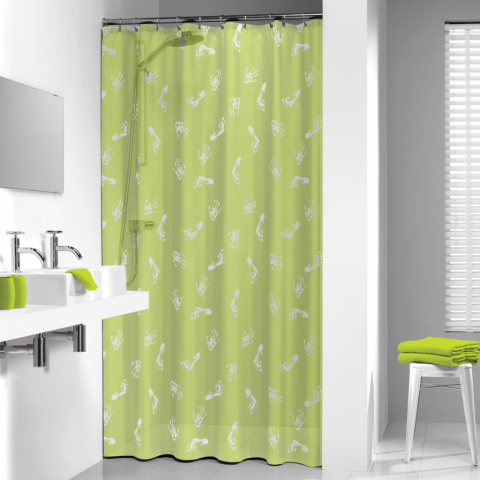 Sealskin Rideau de douche Amy 180 cm Lime 210701337