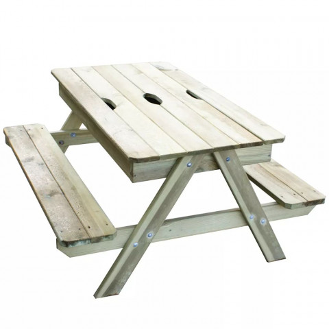 Trigano Trigano Table De Pique Nique De Jeu Picsand 100 X 97 X