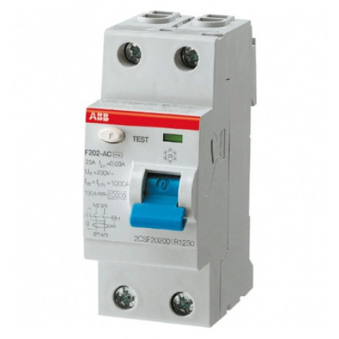 Interrupteur Differentiel 40a Abb Fh202 Ac 40 0 03 Distriartisan