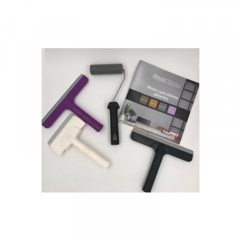 Toupret Kit D Outils Special Enduit De Decoration Magic Outils Distriartisan