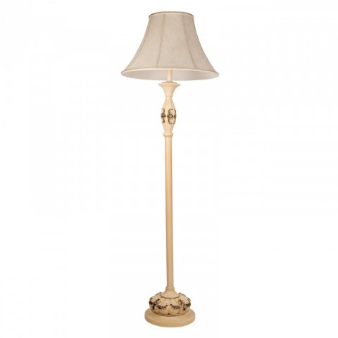 Lampadaire beige country 1 ampoule 167 cm