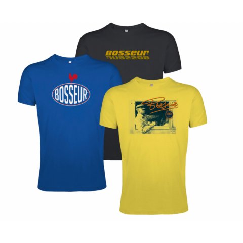 Lot de 3 Tee-shirt - BOSSEUR - Edition limitée 2023 T.L 12016-002