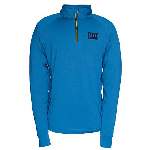 Caterpillar contour - sweat-shirt à col zippé anti-odeurs - homme - Coloris et taille au choix