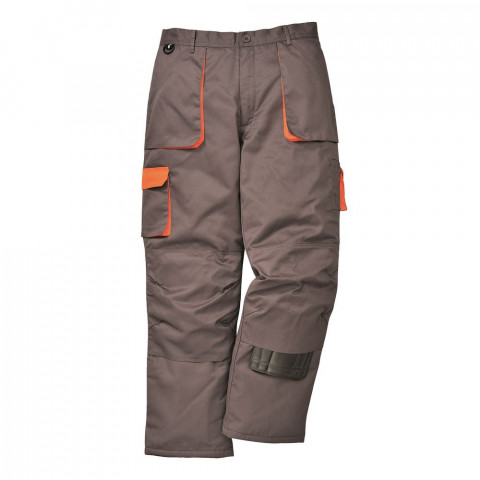 Pantalon de travail multipoches matelassé portwest texo contrast - Taille et coloris au choix