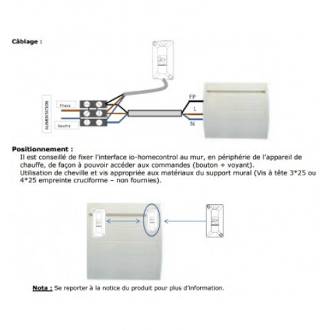 Interface Pass Cosytouch pour radiateur connectés Atlantic