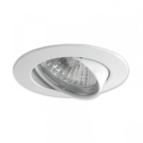 Plafonnier blanc techno 1 ampoule 2 cm