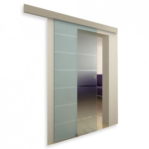 Monmobilierdesign Porte Coulissante En Verre A Galandage Depoli