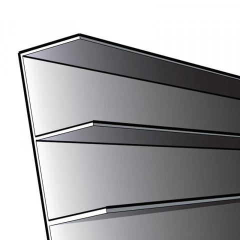 Profil De Ventilation Cedral Board En Pvc Noir 3 Metres