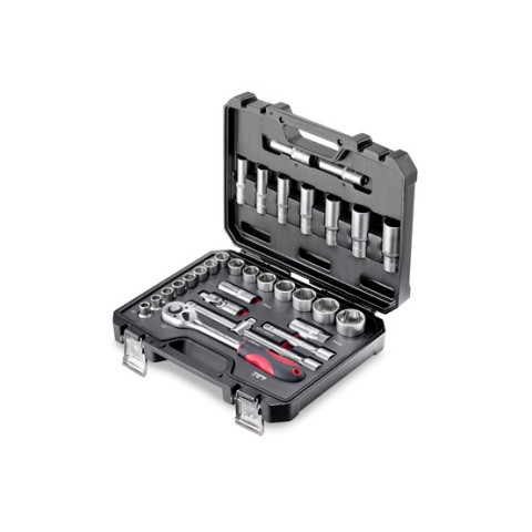 Coffret de 31 pièces de qualité avec douilles et embouts JET TOOLS - X_31