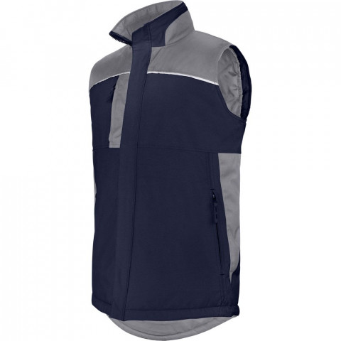 Gilet sans manches matelassé kariban bicolore - Coloris et tailles au choix