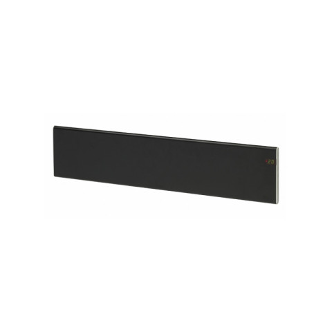 Radiateur électrique adax - noir - 600 w - 870x200x90mm - neo basic nl06 kdt