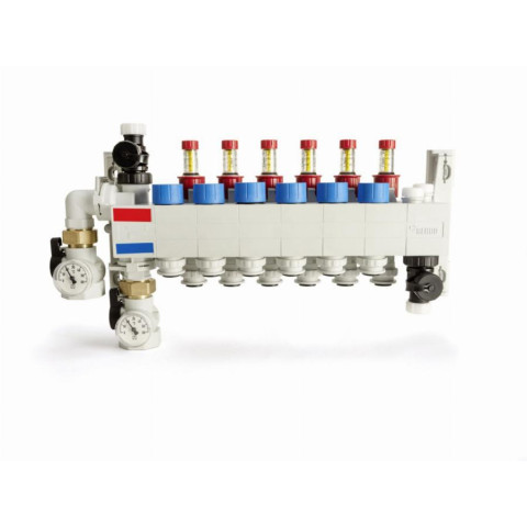 Collecteur compact REHAU 9 circuits - 14707701001