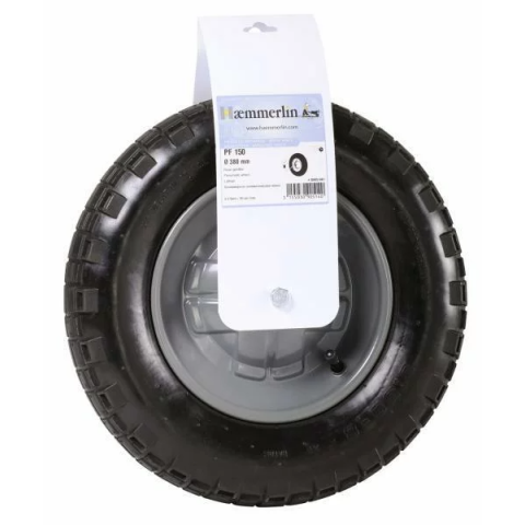 Roue gonflée standard PF 150 avec bande d'accrochage HAEMMERLIN - 309051401