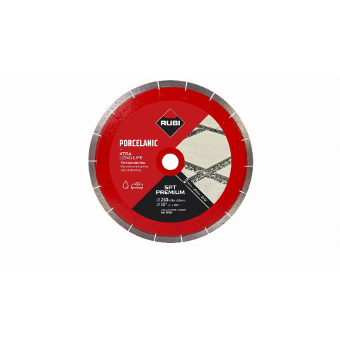 Disque diamant SPT 250 RUBI Ø 250 mm pour matériaux durs - 32934