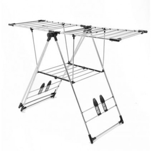 Trappe A Linge Inox Ose Sechoir A Linge Inox Avec Portant Gris Distriartisan