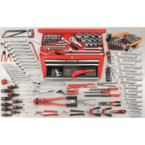 Sélection mécanicien Agricole 150 outils B-D3E FACOM - 2174.MAG5