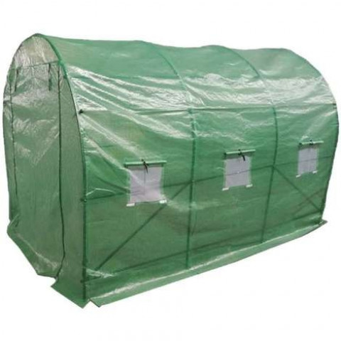 Serre tunnel de jardin de 6m2  300x200x190cm