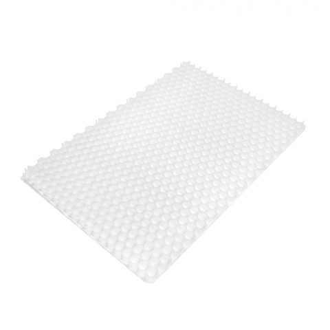 Stabilisateur de gravier ALVEPLAC® - 1166 x 800 x 30 mm - Blanc / Beige - JOUPLAST - A l'unité