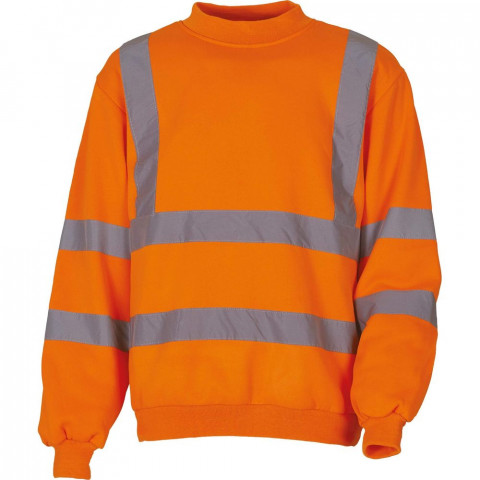 Sweat-shirt de travail haute visibilité yoko - Couleur et taille au choix