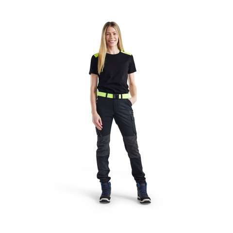 T-shirt bicolore femme 34791042 - Couleur au choix