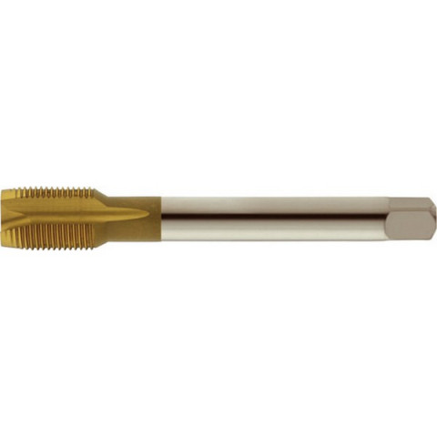 Taraud machine pour trous débouchants, filetage de tuyau, Filetage : G1 inch, Long. totale 160 mm, Ø queue 25,0 mm