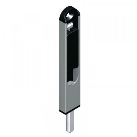 Verrou finition noir longueur 510 mm pour menuiserie aluminium types dator 6840, 6850 et 6860