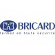 Bricard 15741 cylindre de serrure à protection renforcée 35 + 35 alpha