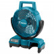 Ventilateur portable 14,4 et 18 v bleu et noir