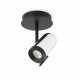 Plafonnier chrome orleans 1 ampoule