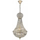 Lustre laiton antique craven arms l38 1 lumières