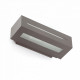 Aplique murale de jardin gris foncé west h7 cm 1 ampoule