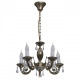 Suspension laiton classic 5 ampoules 69 cm