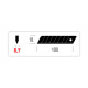Cutter screw Heavy D. 18mm - METRICA - 09039 