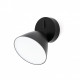 Aplique murale noire flash 1 ampoule
