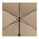 Grand parasol de jardin rectangulaire 200 x 300 cm - Couleur au choix 