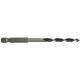 Foret bois 3 pointes queue hexagonale TIVOLY - 10803