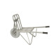 Brouette pour tuiles et briques, roue anti-crevaison