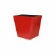 Boîte à eau trapézoïdale sortie 60 x 80 mm coloris au choix Rouge-Carmin