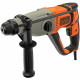 Marteau perforateur filaire - 800W - BLACK+DECKER - accessoires - coffret - BEHS02A-QS 