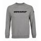 Sweat-shirt col rond - BOSSEUR - Doma T.S Gris chiné 11962-007