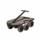 Chariot SuperDoggy avec roues increvables increvables 