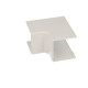 Angle intérieur pour goulotte pvc blanc 40 x 40 mm kopos