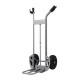 Diable 200kg NST-400 bavette rabattable, roues pneumatiques