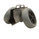 Chariot porte panneau l.170 mm roue anti crevaison capacité de charge 300 kg Matador 