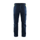 Pantalon industrie stretch 2D 14441832 - Couleur et taille au choix Bleu-Marine-Foncé/Jaune-Fluo