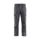 Pantalon industrie stretch 2D 14441832 - Couleur et taille au choix Gris moyen-Noir