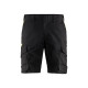 Short Industrie stretch 2D 14461832 - Couleur et taille au choix Noir-Jaune fluo
