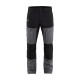 Pantalon maintenance stretch 14561845 - Couleur au choix Gris moyen-Noir